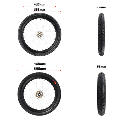 Surron/Talaria/79Bike Supermoto Wheelset