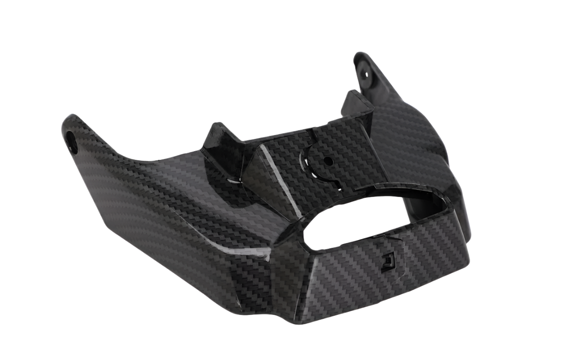 Carbon fiber battery lock cover