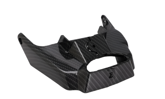 Carbon fiber battery lock cover