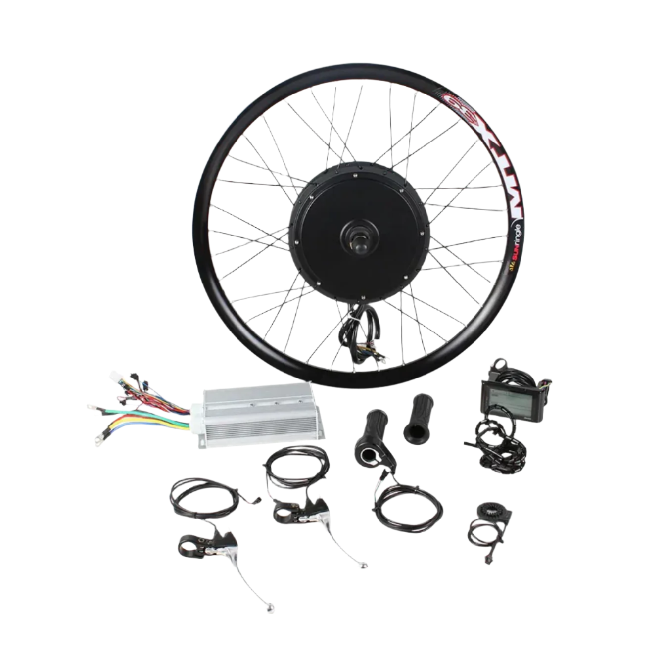 2000W 48V - 52V Rear Hub E-Bike Conversion Kit