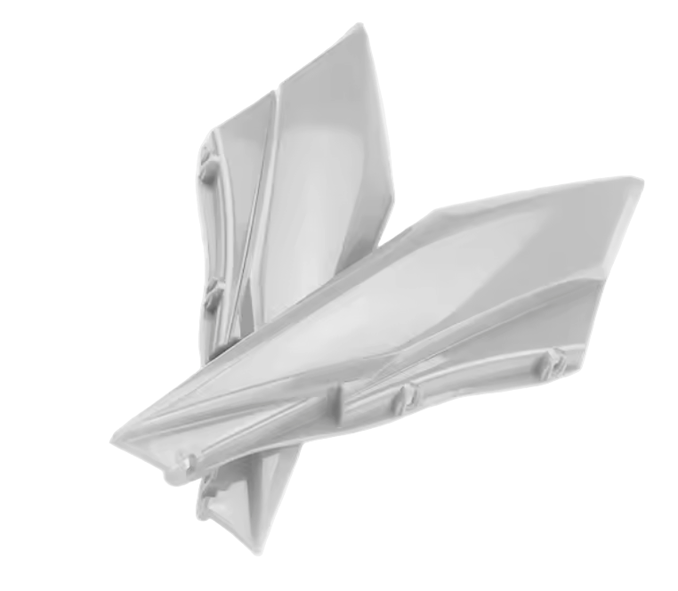 Rear Side Plastics